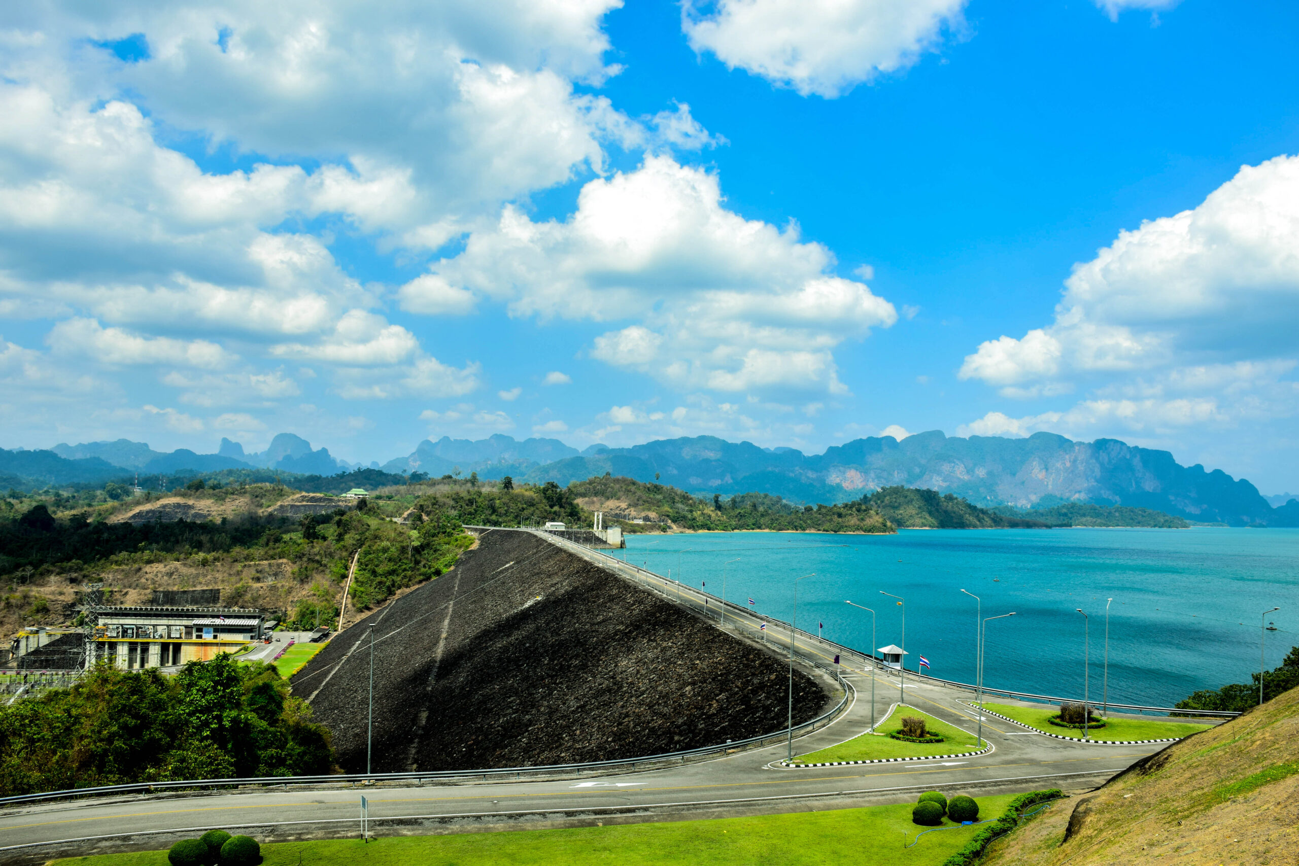 Two Views from the Ratchaprapha Dam
