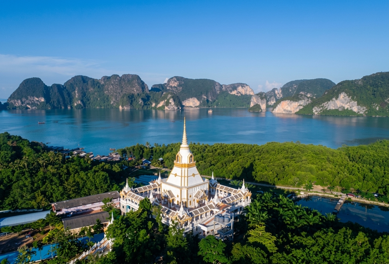 Ein stiller Aussichtspunkt in Krabi