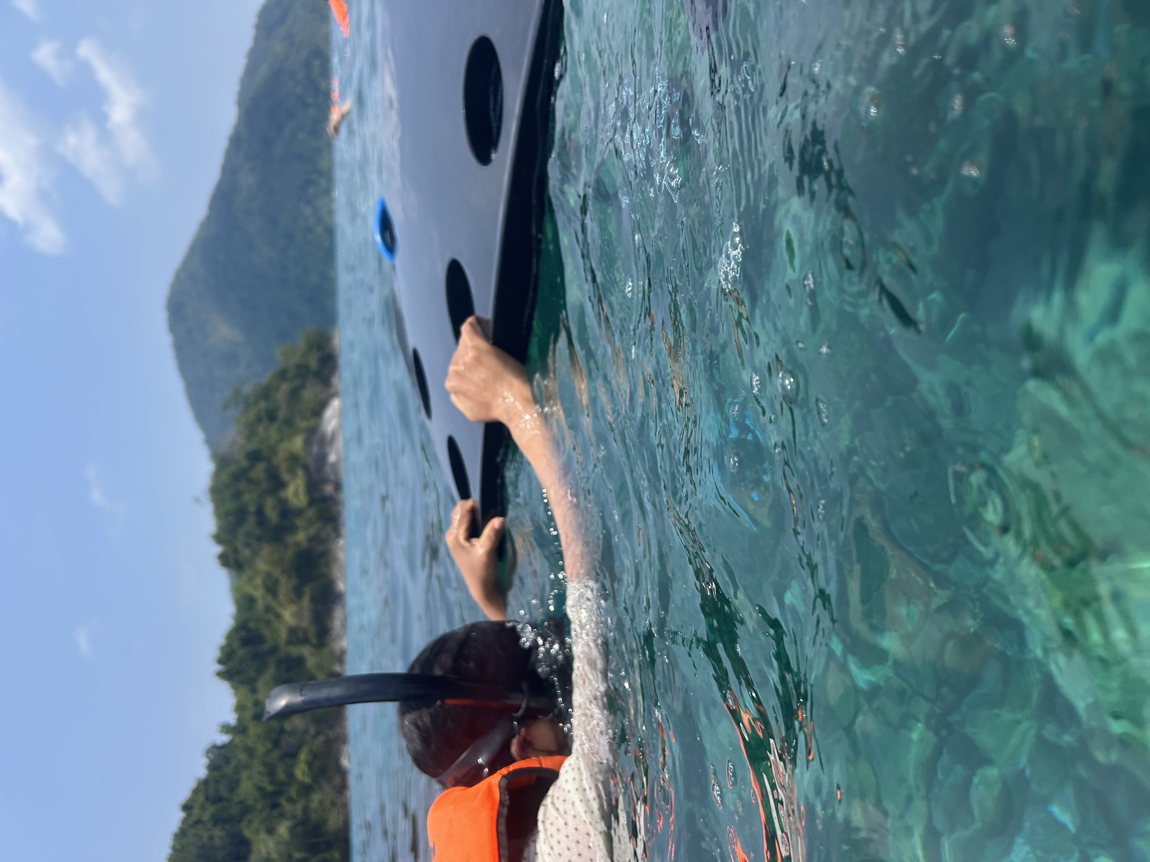 Snorkeling with Our "Tuk-Tuk"