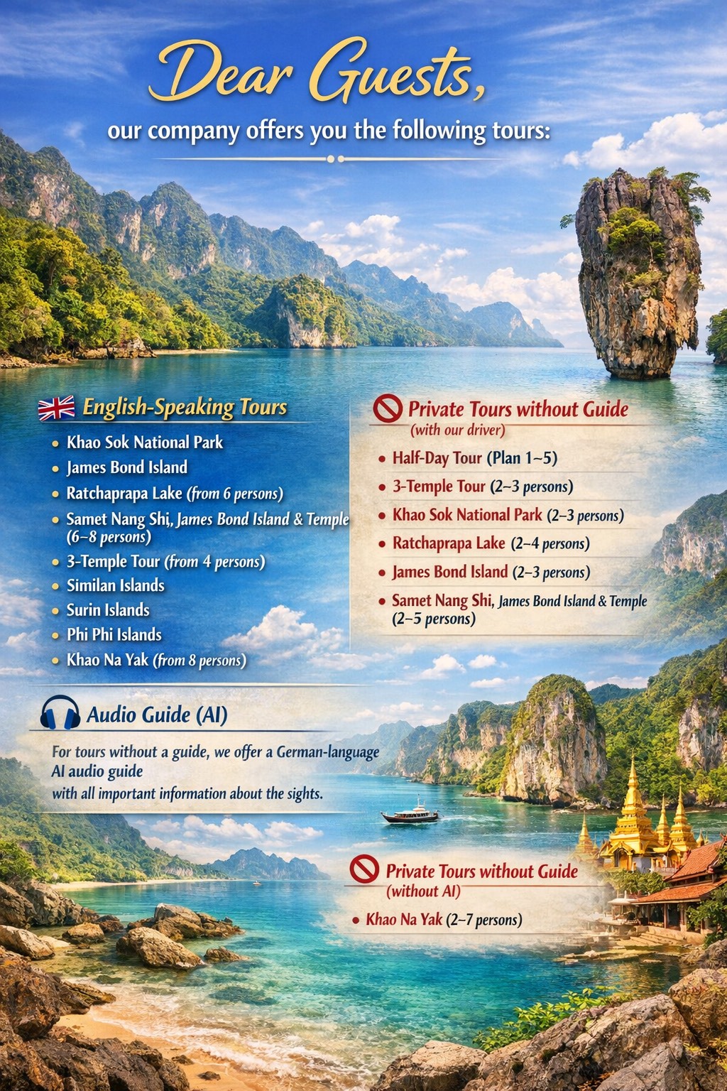 Tours and Language Service Overview