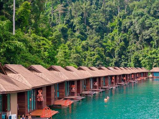 Floating Raft House