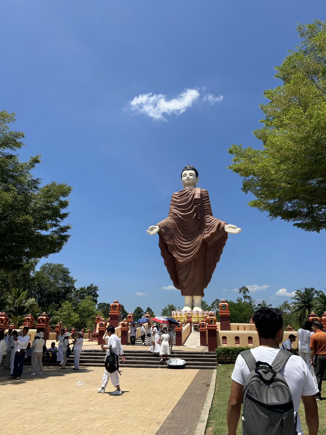 Eine Buddha-Statue in Krabi