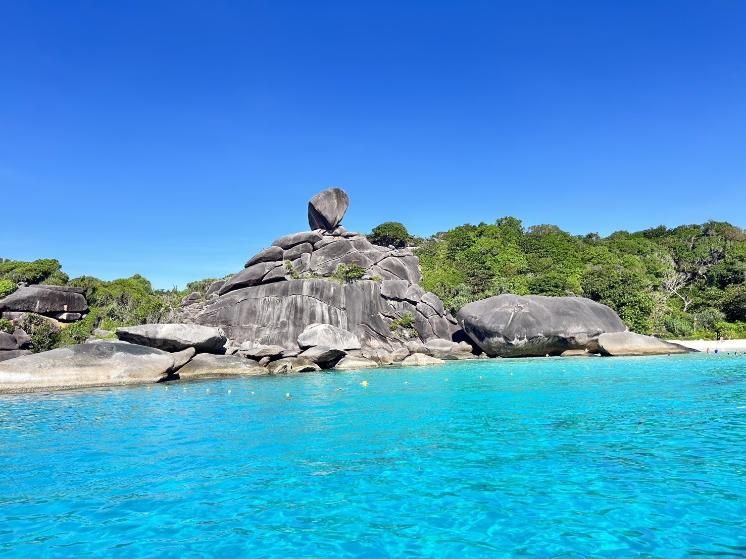 The Rock Formations of the Similan Islands